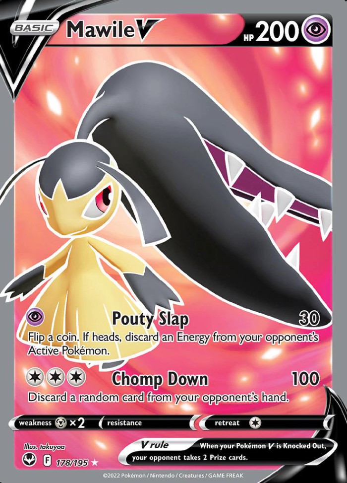 Carte Pokémon: Mawile V [Mysdibule V]