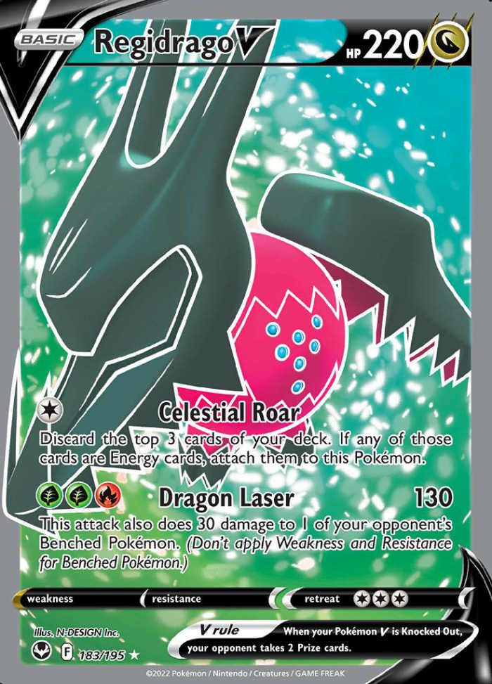 Carte Pokémon: Regidrago V [Regidrago V]