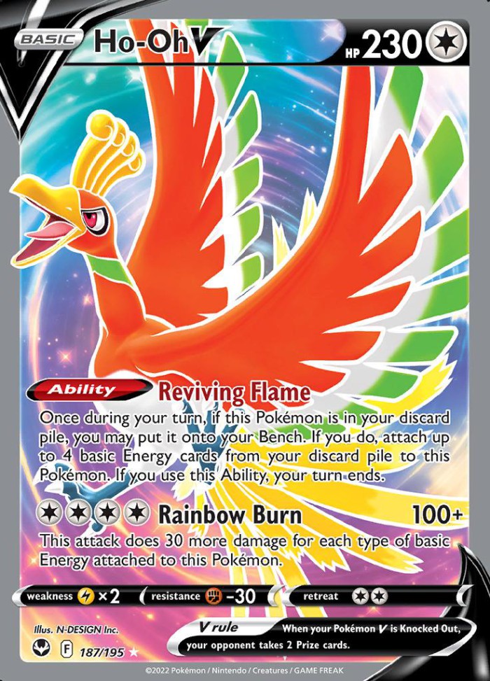 Carte Pokémon: Ho-Oh V [Ho-Oh V]