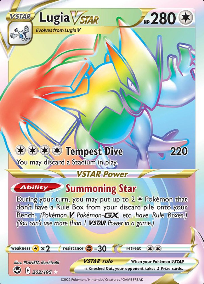 Carte Pokémon: Lugia VSTAR [Lugia VSTAR]