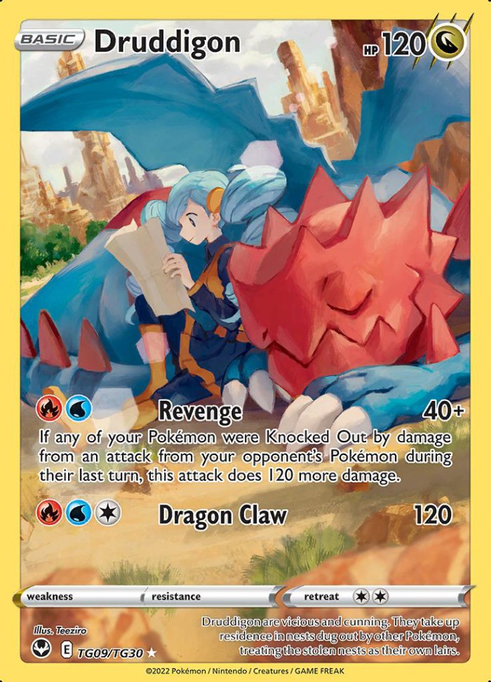 Carte Pokémon: Druddigon [Drakkarmin]