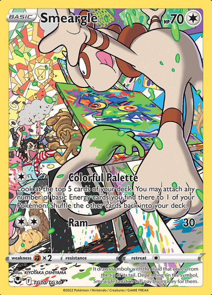 Carte Pokémon: Smeargle [Queulorior]