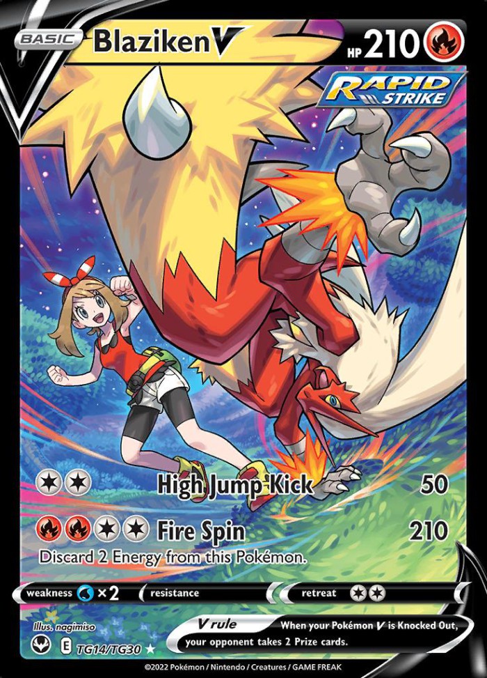 Carte Pokémon: Blaziken V [Braségali V]