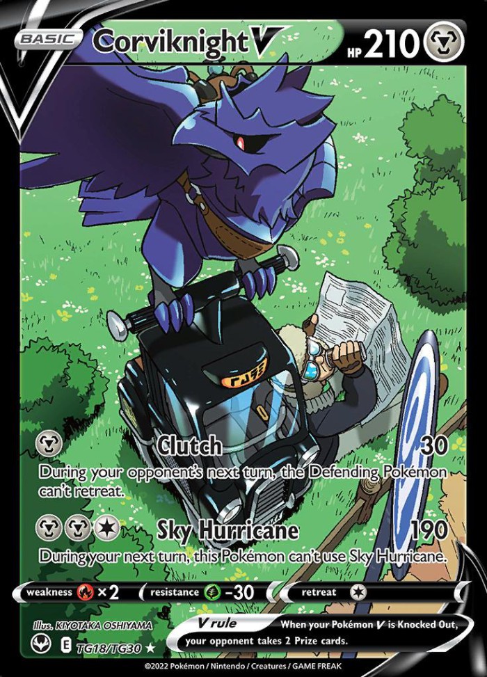 Carte Pokémon: Corviknight V [Corvaillus V]