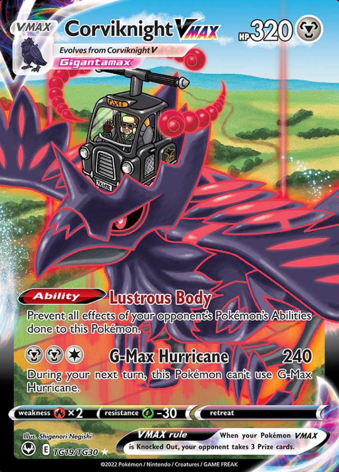 Carte Pokémon: Corviknight VMAX [Corvaillus VMAX]