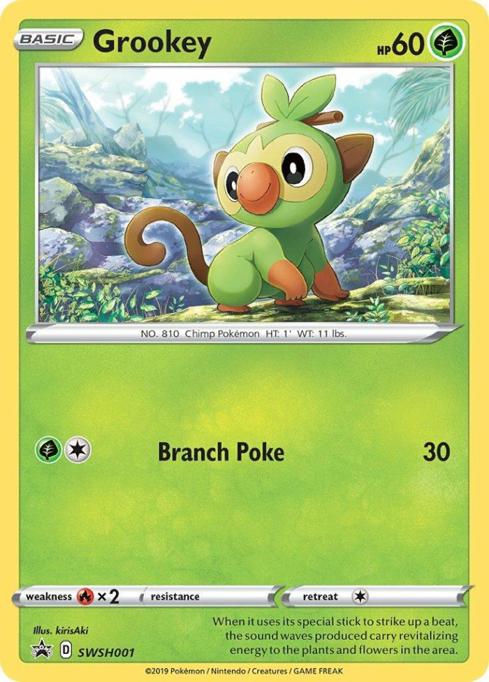 Carte Pokémon: Grookey [Ouistempo]