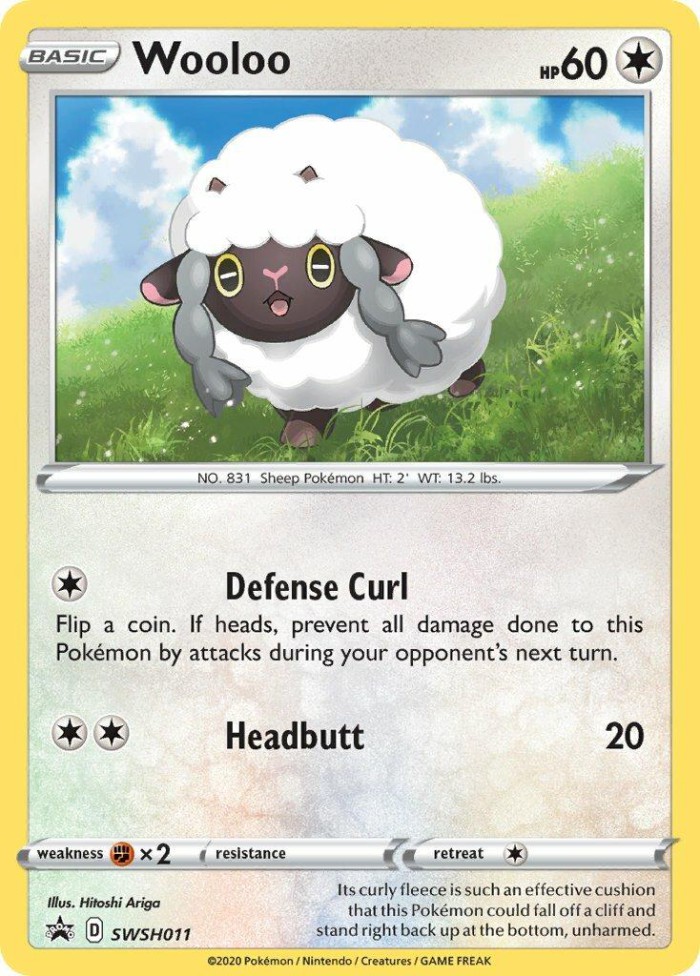 Carte Pokémon: Wooloo [Moumouton]