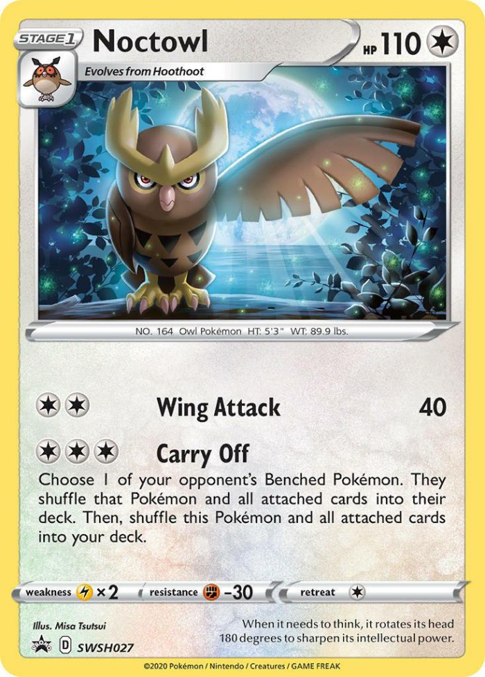 Carte Pokémon: Noctowl [Noarfang]