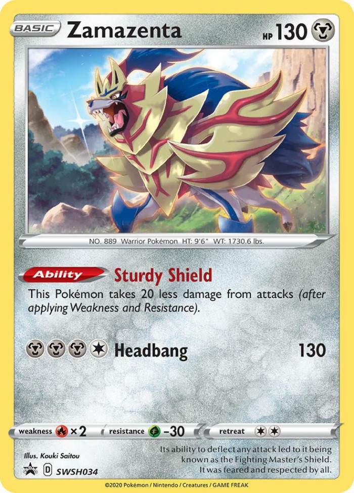 Carte Pokémon: Zamazenta [Zamazenta]