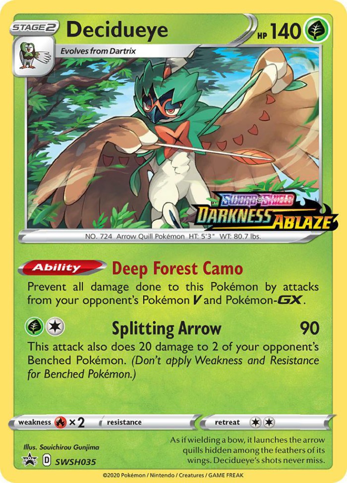 Carte Pokémon: Decidueye [Archéduc]