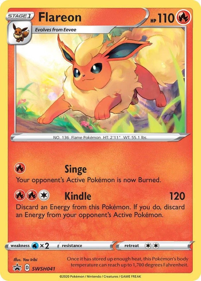 Carte Pokémon: Flareon [Pyroli]