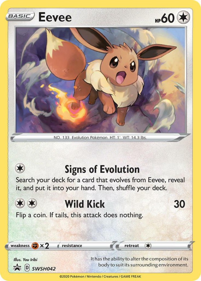 Carte Pokémon: Eevee [Évoli]