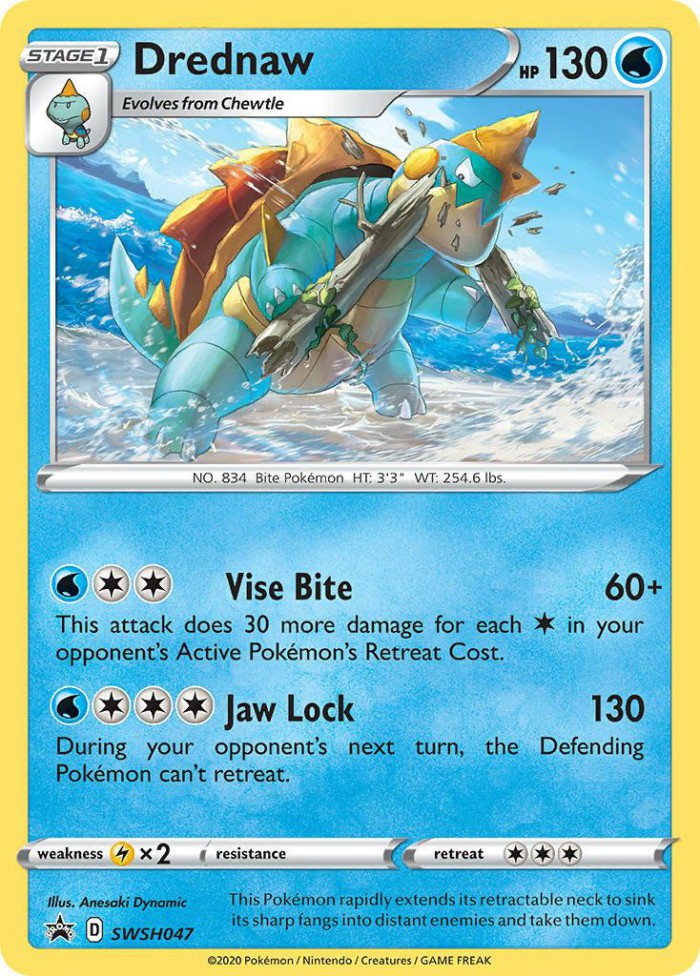 Carte Pokémon: Drednaw [Torgamord]