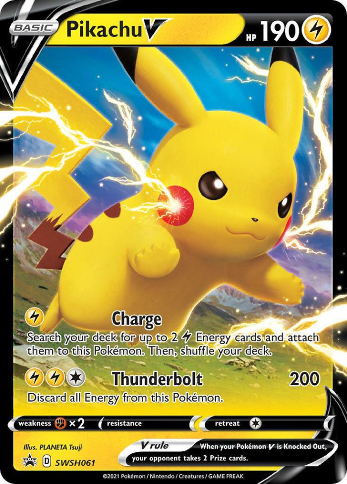 Carte Pokémon: Pikachu V [Pikachu V]