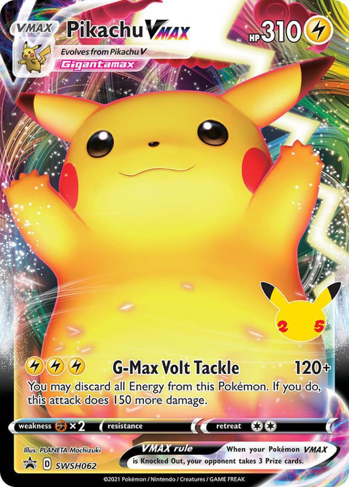 Carte Pokémon: Pikachu VMAX [Pikachu VMAX]