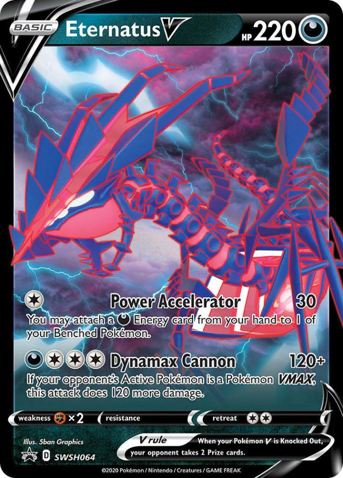 Carte Pokémon: Eternatus V [Éthernatos V]