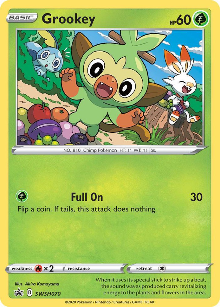 Carte Pokémon: Grookey [Ouistempo]