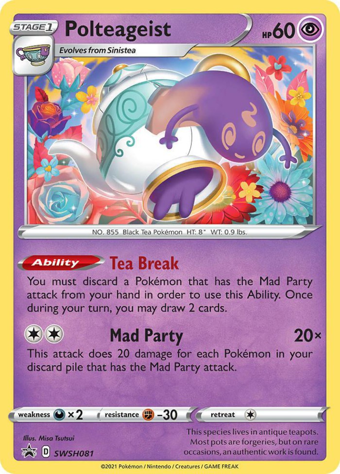 Carte Pokémon: Polteageist [Polthégeist]