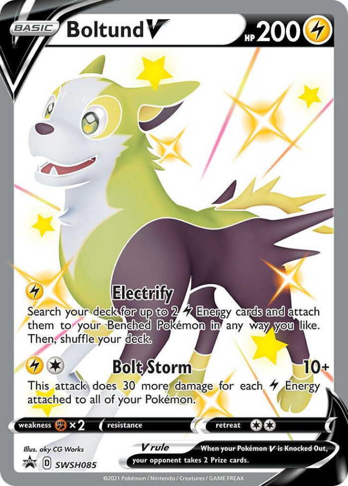 Carte Pokémon: Boltund V [Fulgudog V]