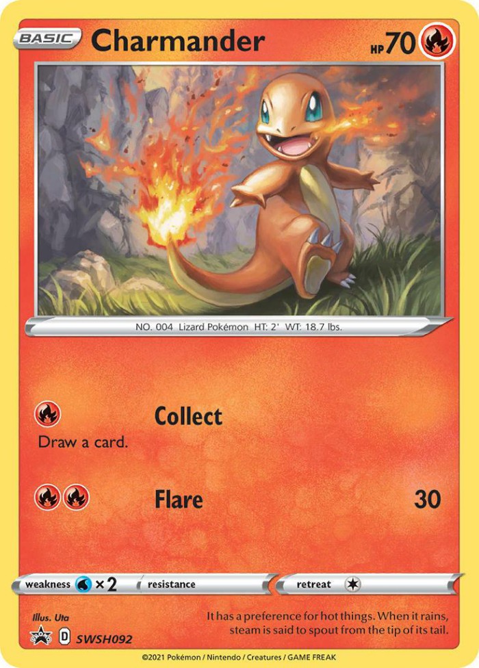 Carte Pokémon: Charmander [Salamèche]