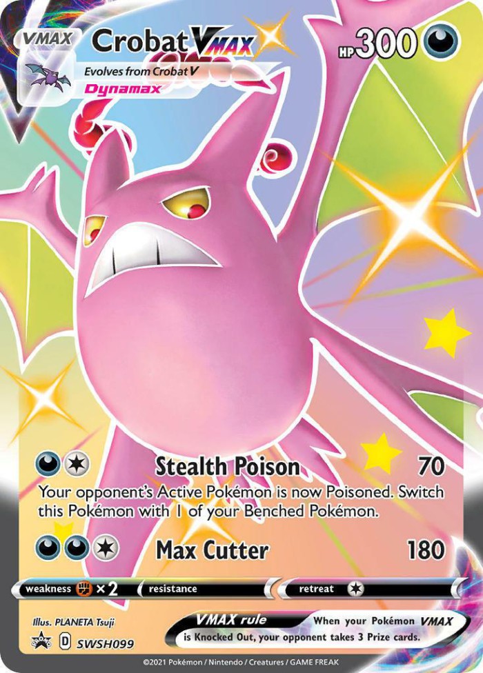 Carte Pokémon: Crobat VMAX [Nostenfer VMAX]