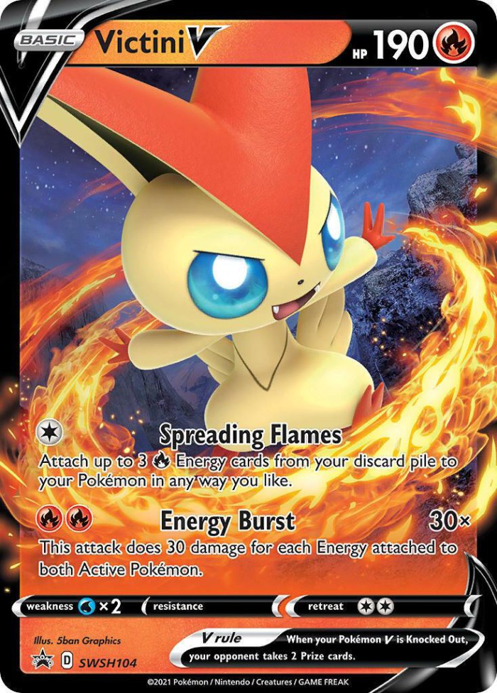 Carte Pokémon: Victini V [Victini V]