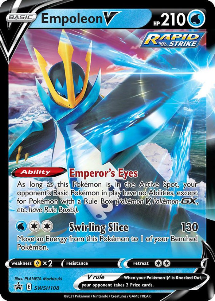 Carte Pokémon: Empoleon V [Pingoléon V]