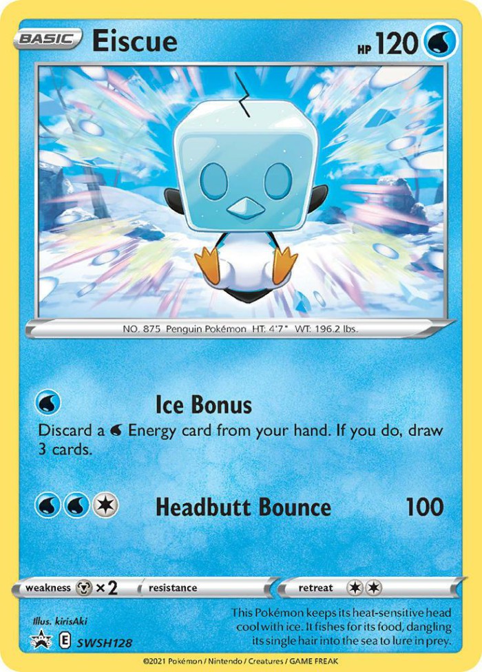 Carte Pokémon: Eiscue [Bekaglaçon]