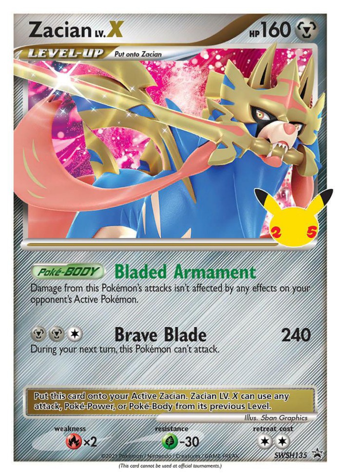 Carte Pokémon: Zacian LV.X [Zacian NIV.X]