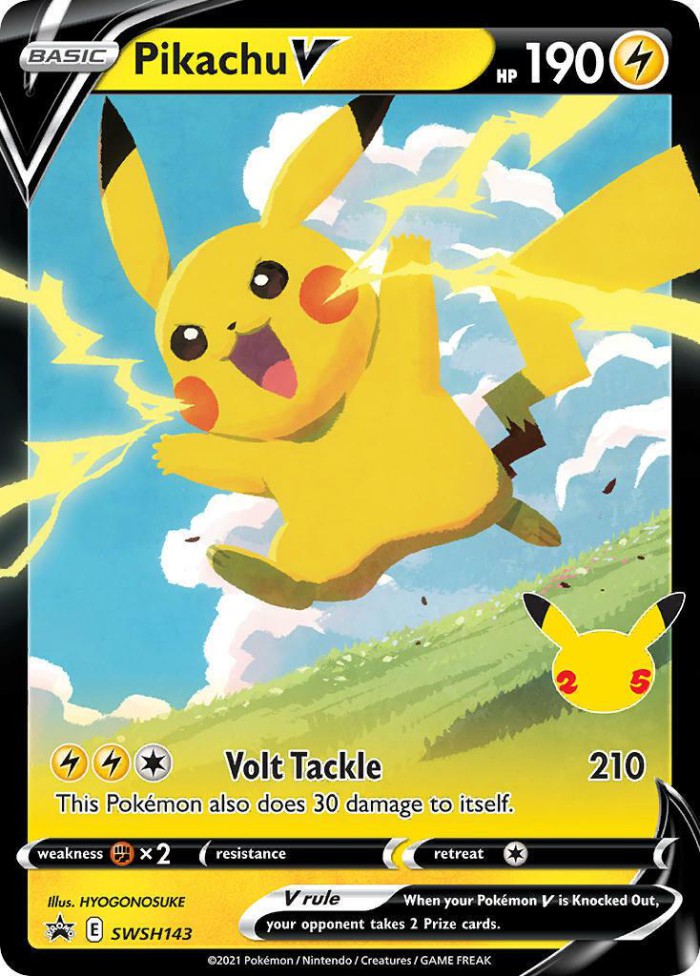 Carte Pokémon: Pikachu V [Pikachu V]