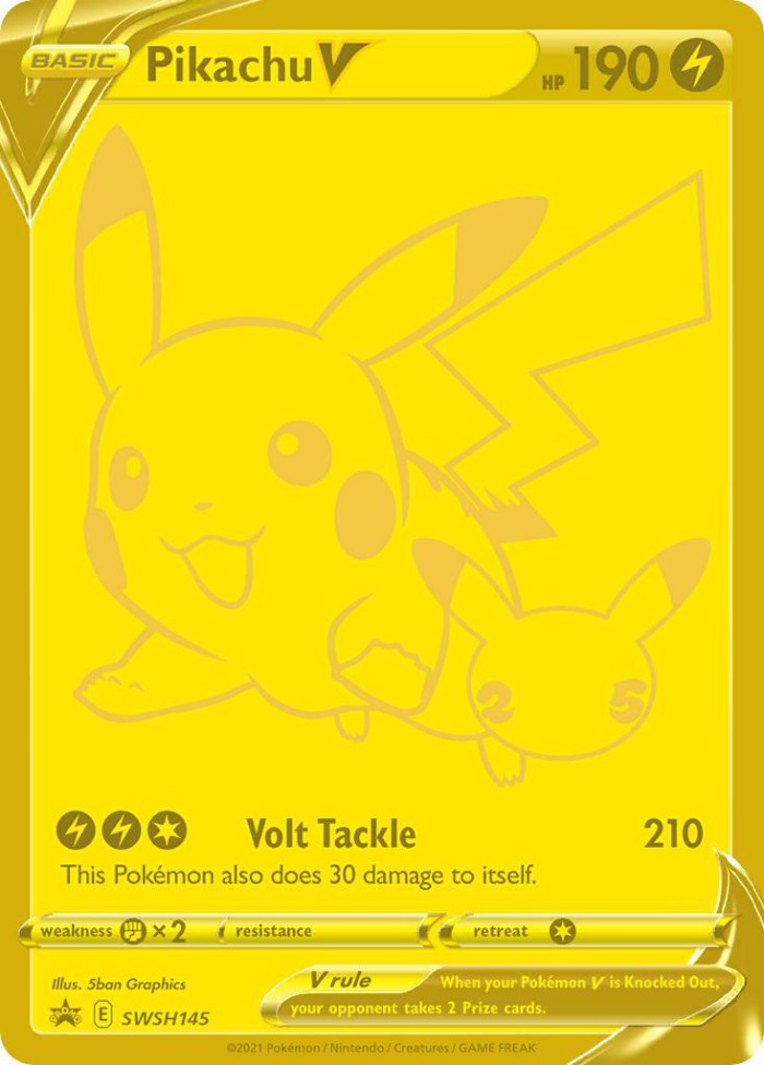 Carte Pokémon: Pikachu V [Pikachu V]