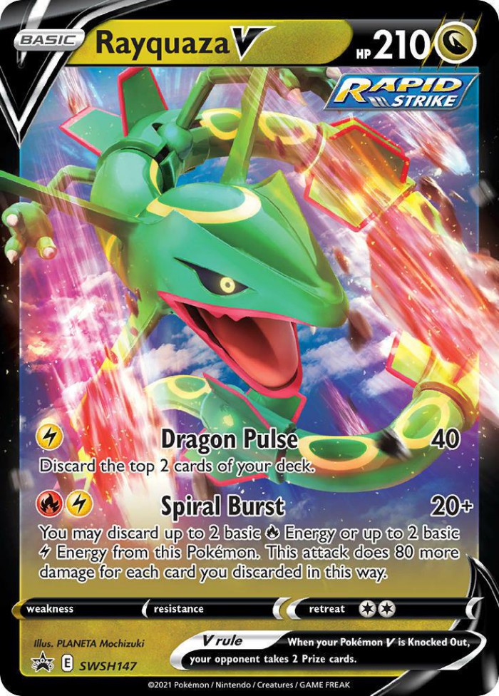 Carte Pokémon: Rayquaza V [Rayquaza V]