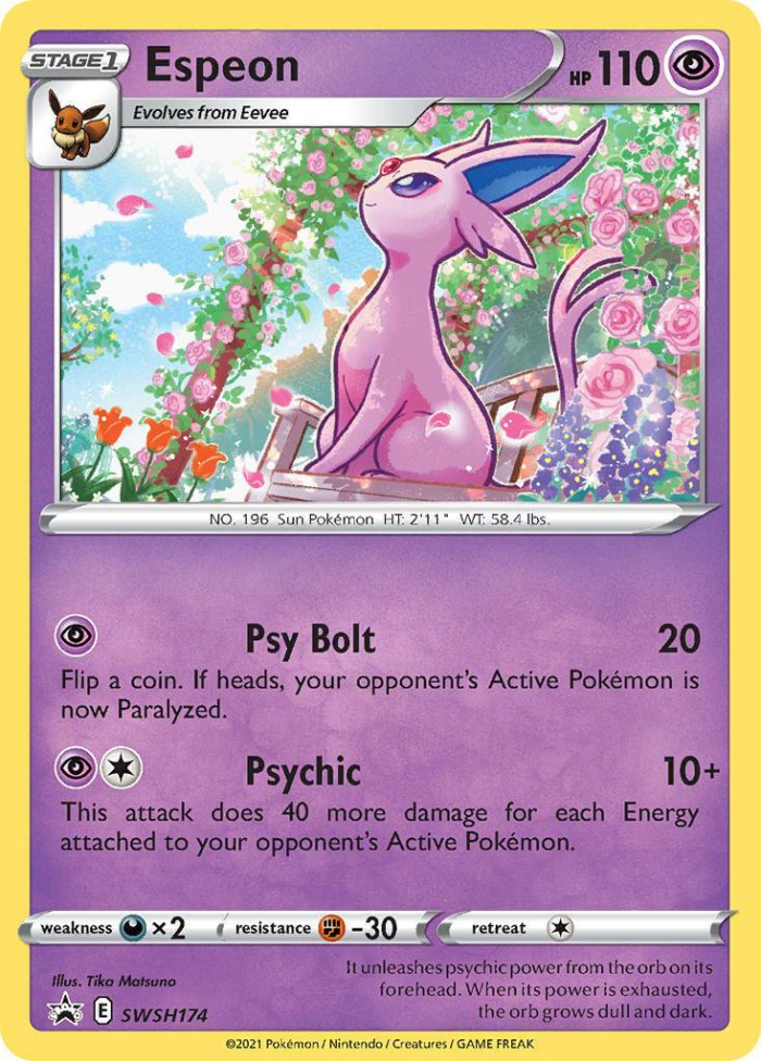 Carte Pokémon: Espeon [Mentali]