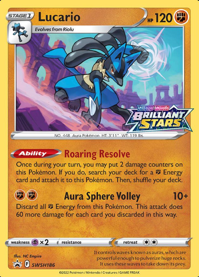 Carte Pokémon: Lucario [Lucario]