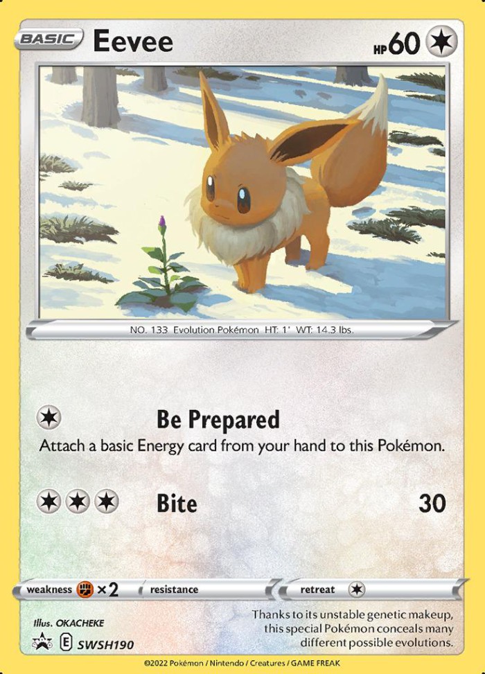 Carte Pokémon: Eevee [Évoli]