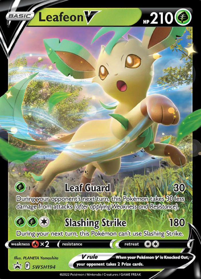 Carte Pokémon: Leafeon V [Phyllali V]