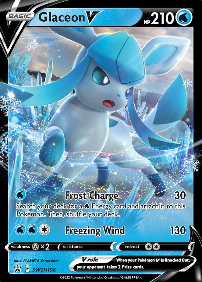 Carte Pokémon: Glaceon V [Givrali V]