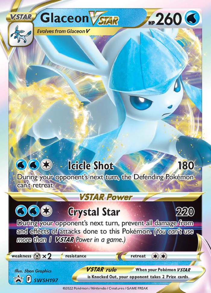 Carte Pokémon: Glaceon VSTAR [Givrali VSTAR]