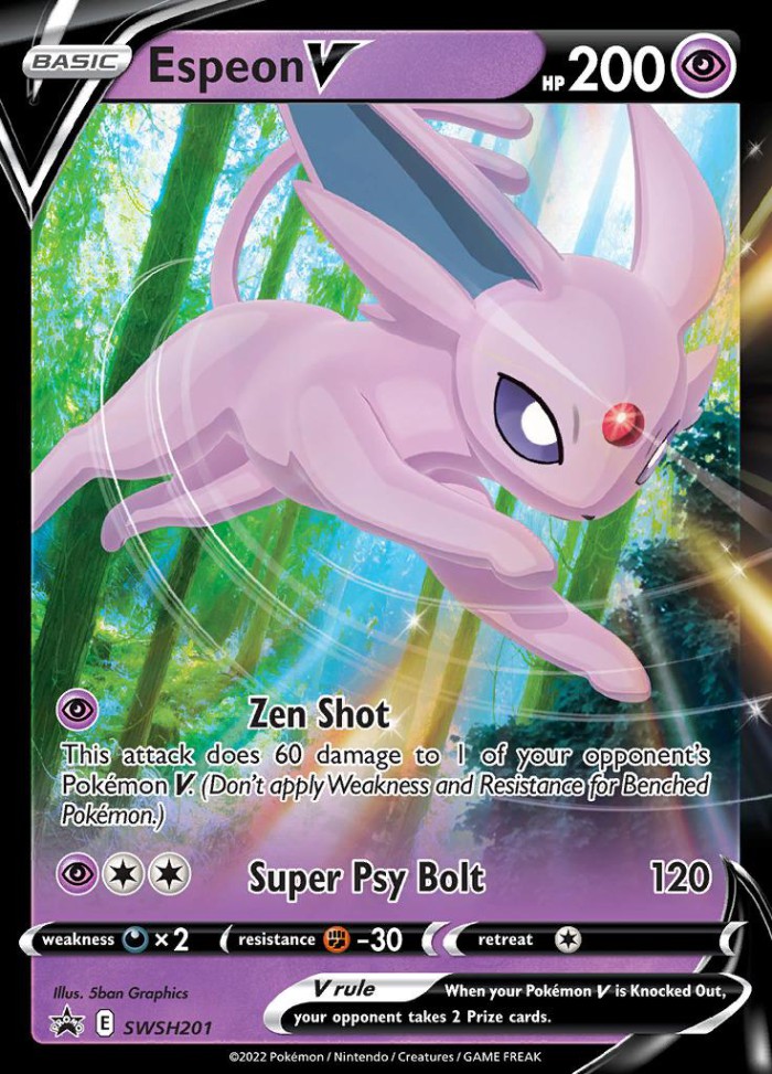 Carte Pokémon: Espeon V [Mentali V]