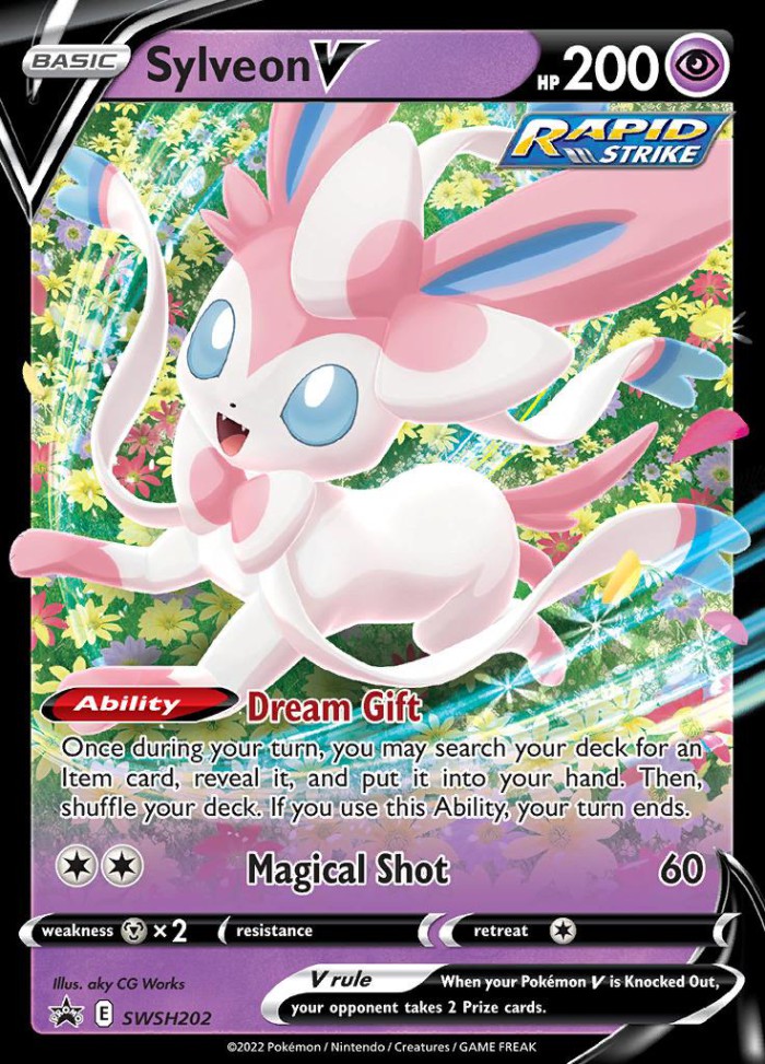 Carte Pokémon: Sylveon V [Nymphali V]