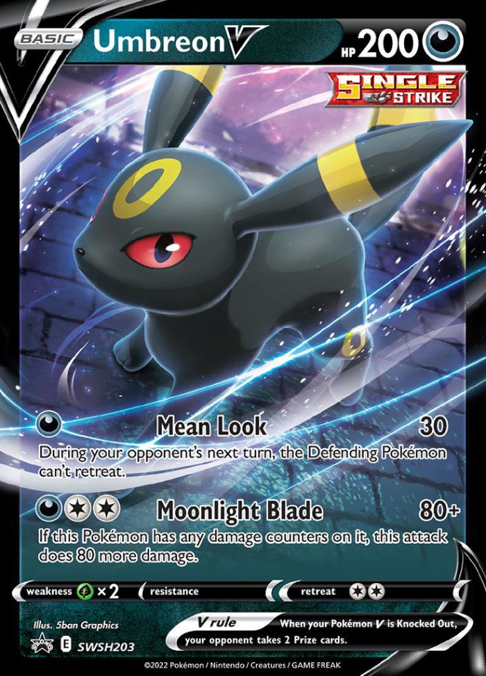 Carte Pokémon: Umbreon V [Noctali V]