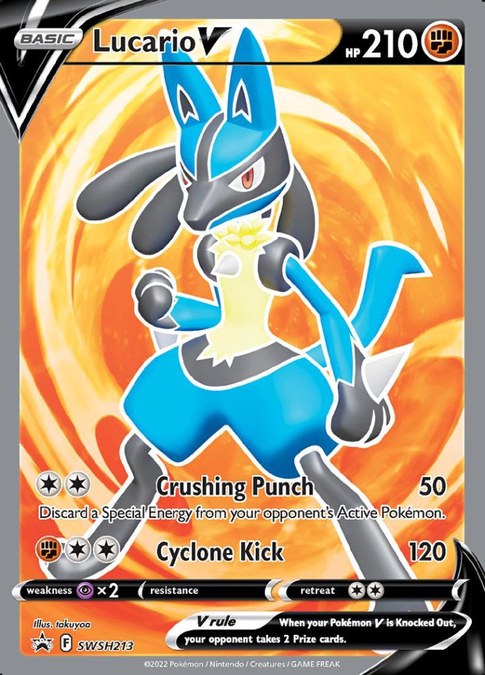 Carte Pokémon: Lucario V [Lucario V]