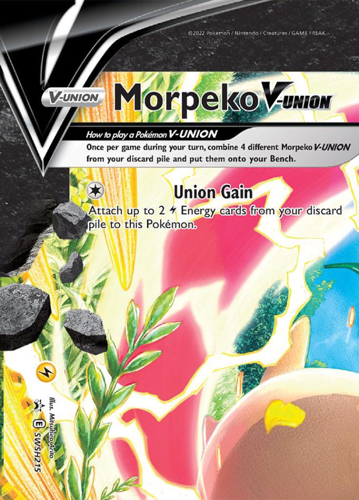 Carte Pokémon: Morpeko VUNION [Morpeko VUNION]