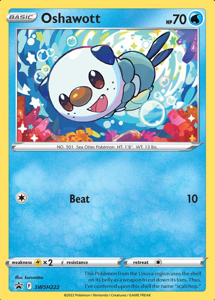 Carte Pokémon: Oshawott [Moustillon]