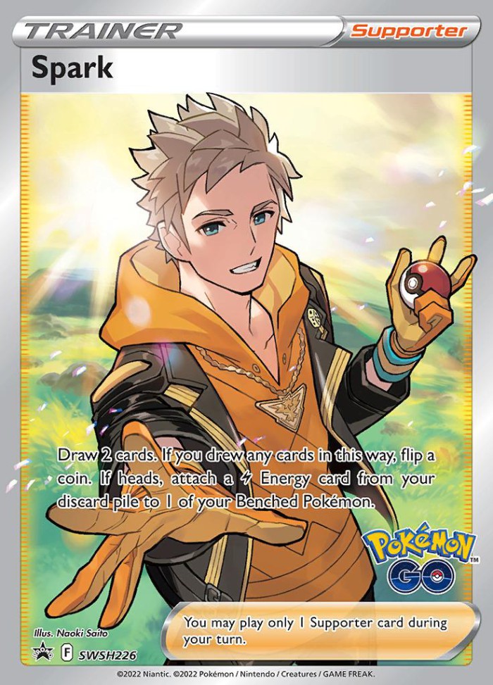 Carte Pokémon: Spark [Capitaine d'équipe Spark]