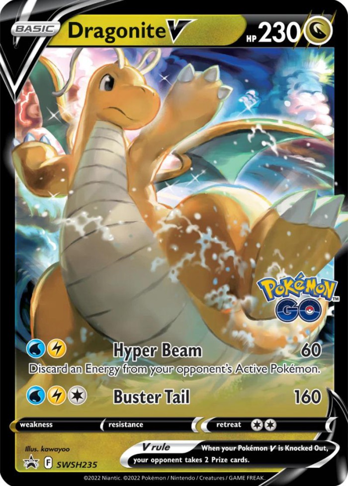 Carte Pokémon: Dragonite V [Dracolosse V]