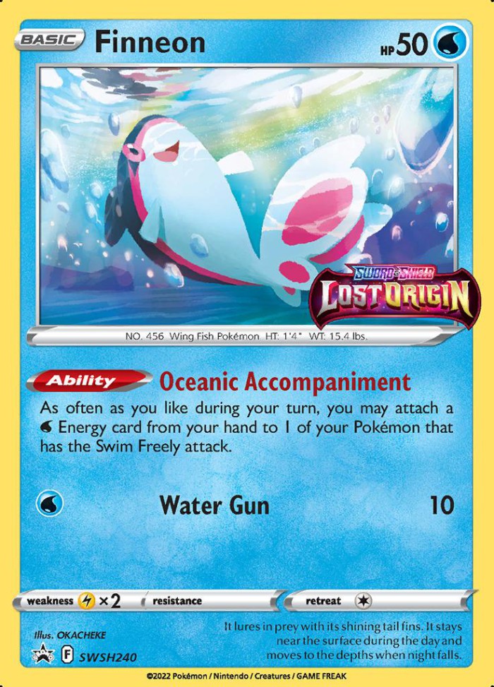 Carte Pokémon: Finneon [Écayon]