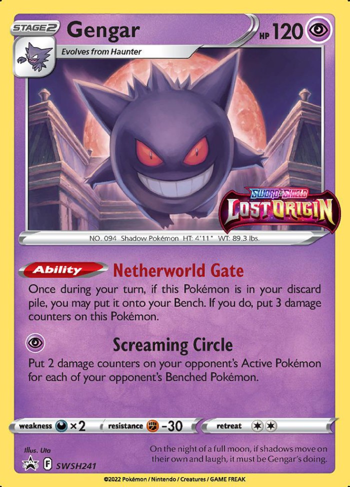 Carte Pokémon: Gengar [Ectoplasma]