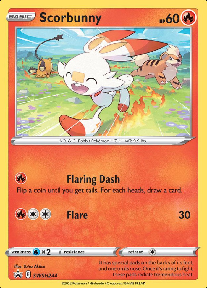 Carte Pokémon: Scorbunny [Flambino]