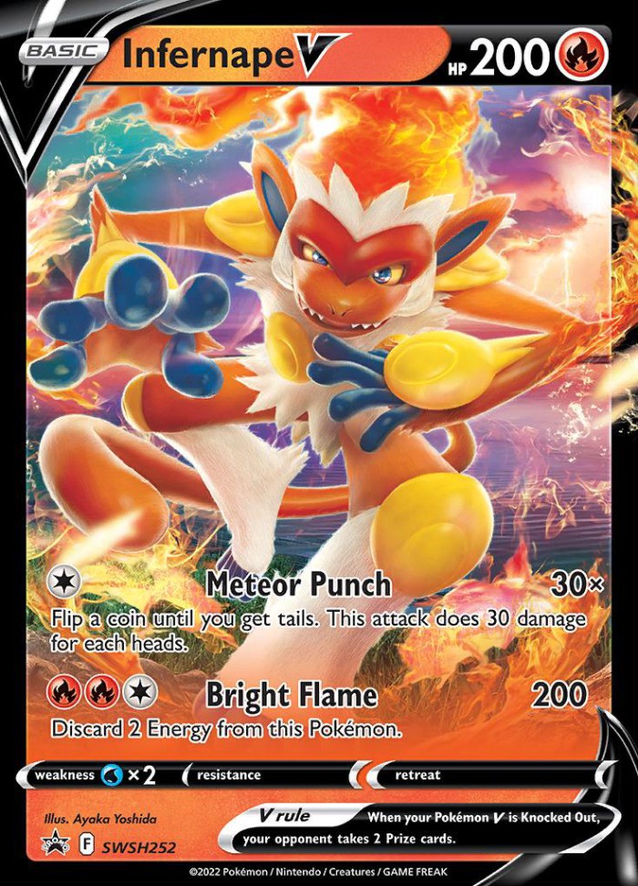 Carte Pokémon: Infernape V [Simiabraz V]